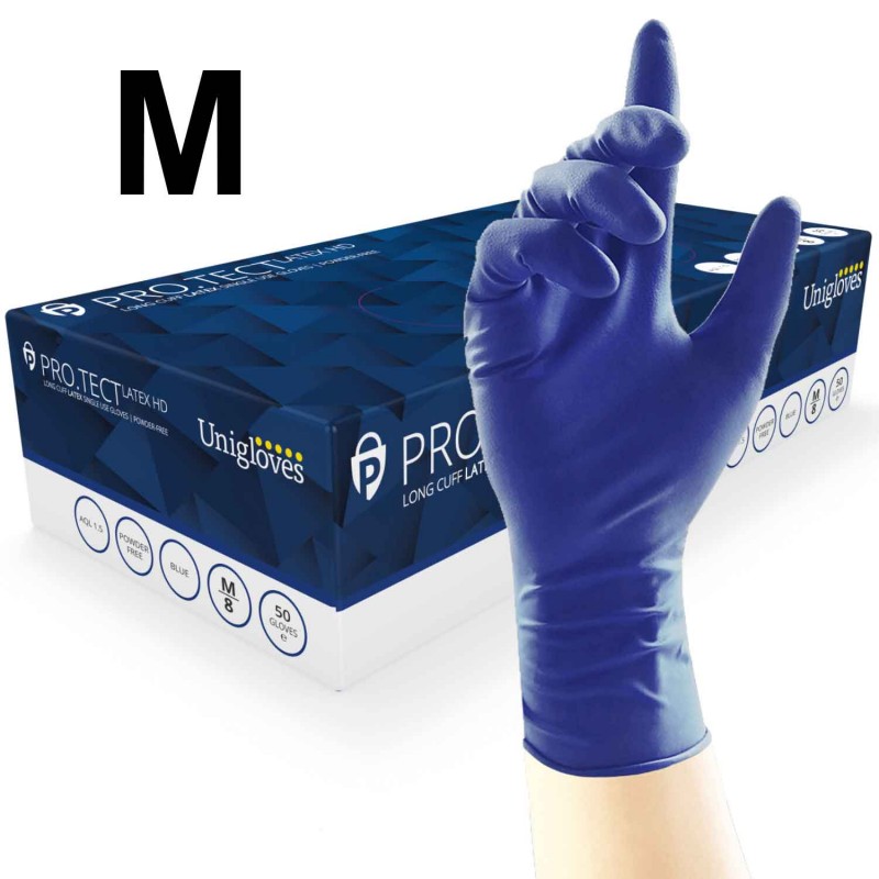 LATEX  roz.M - PRO.TECT FIOLETOWA HD+ CHEMO